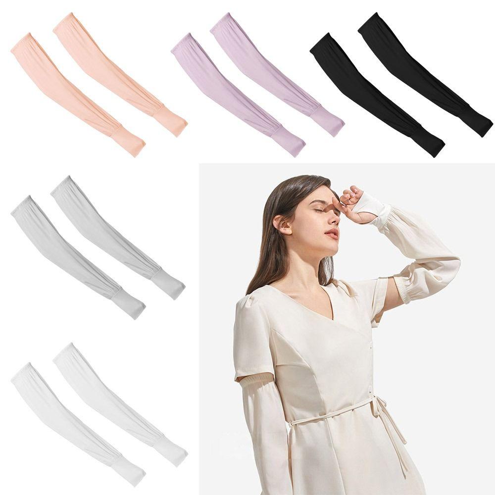 MUVAKO Ống Tay Áo Giữ Ấm Chống Nắng Khi Chơi Bóng Rổ / Chạy Bộ / Chạy Bộ