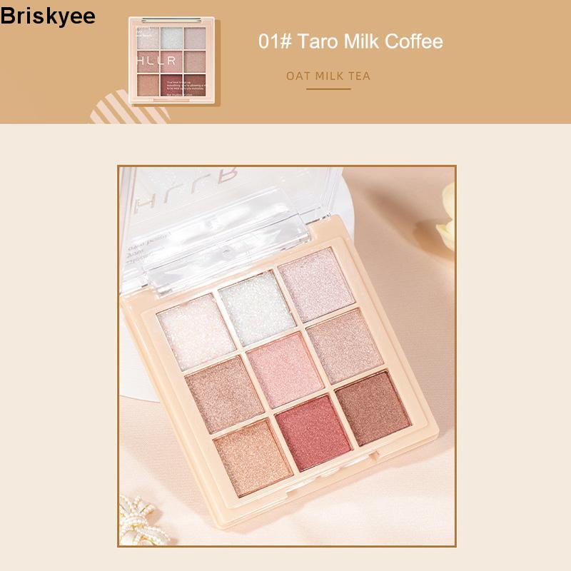 🎶2023 Bảng Phấn Mắt Màu Lì Và Màu Nhũ Kim Tuyến Trang Điểm Lâu Trôi