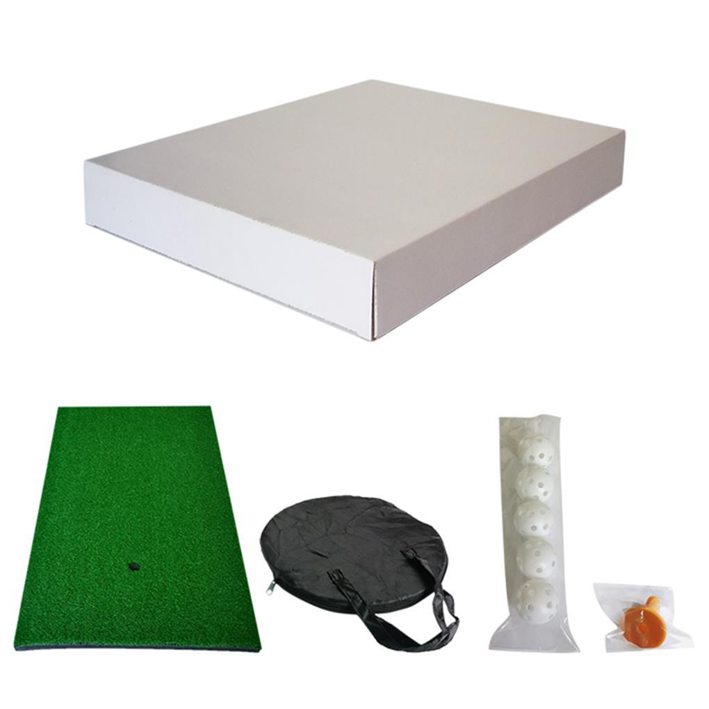 Bộ Lưới Tập Đánh Golf Trong Nhà Kèm 5 Quả Bóng Golf Có Thể Gấp Gọn Tiện Lợi