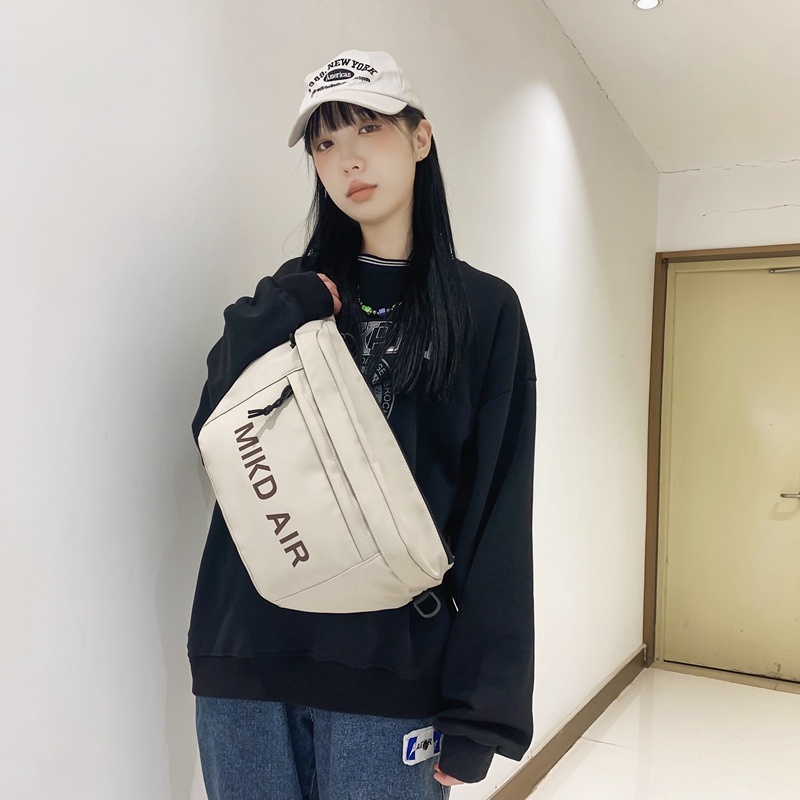 Túi Đeo Chéo Thể Thao Sức Chứa Lớn Phong Cách Hàn Quốc Cho Nữ