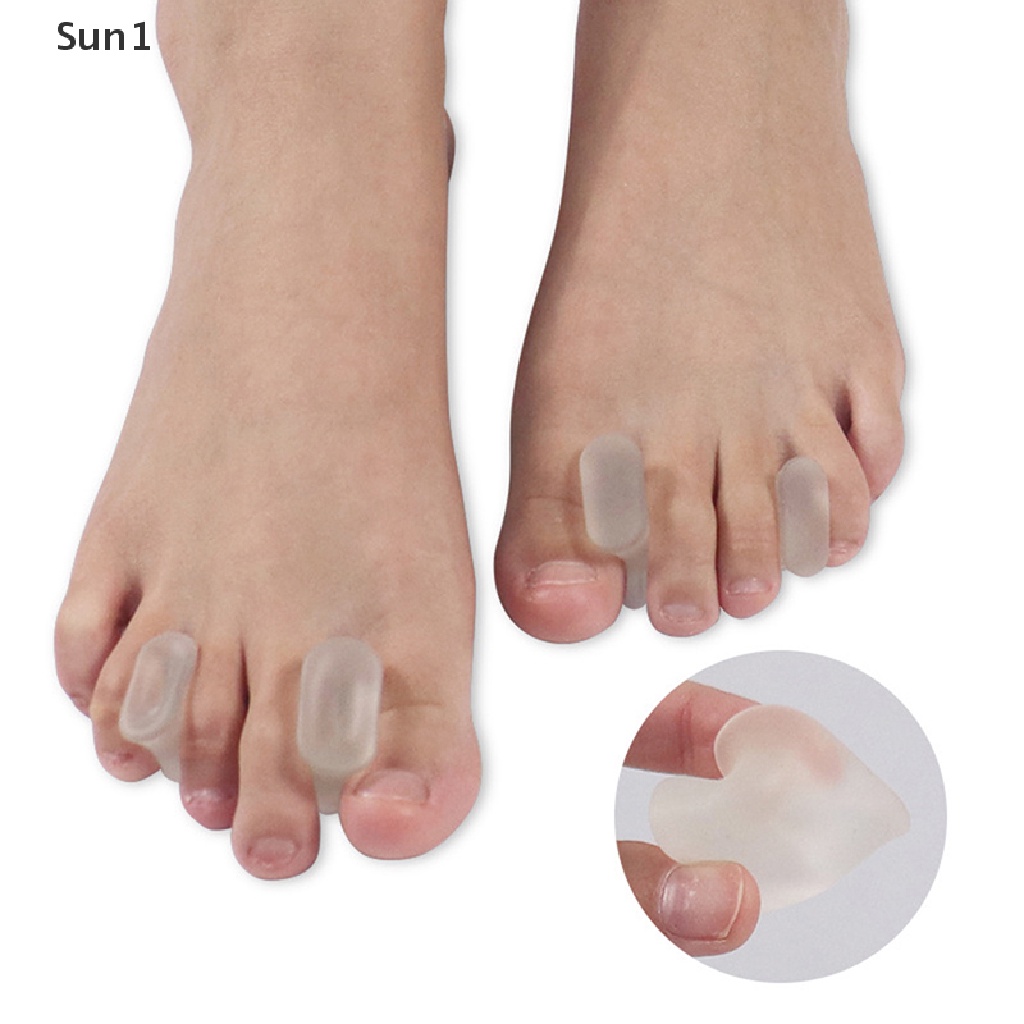 Sun1 > Dụng Cụ Tách Ngón Chân Hình Chữ I Bằng Silica Gel Bảo Vệ Ngón Chân Hữu Ích
