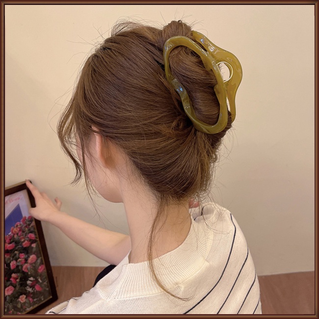 Kẹp Tóc Càng Cua Lớn Hình Đám Mây Độc Đáo Thời Trang Cho Nữ