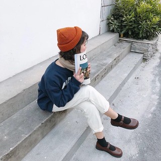 [ORDER] Giày ulzzang Hàn Quốc quai da