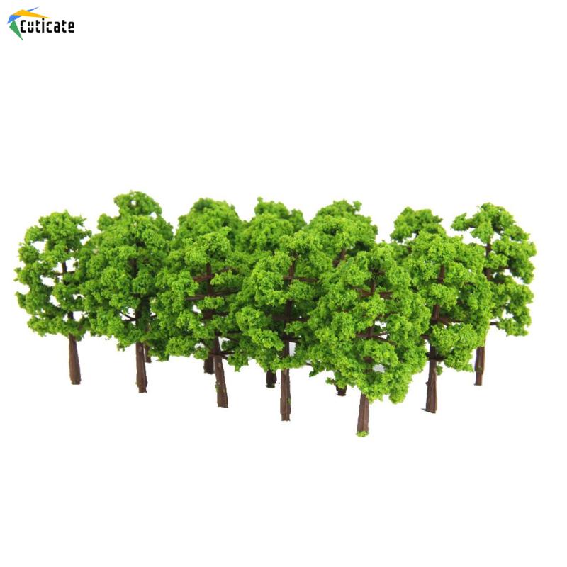 Bộ 20 Mô Hình Cây Thông Trang Trí Phong Cảnh Diorama Tỉ Lệ 1: 150