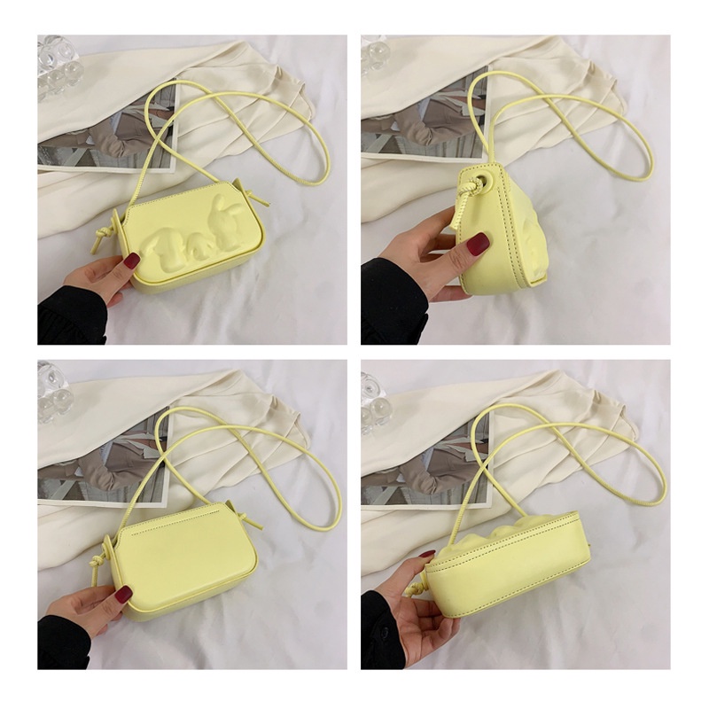 Túi Đeo Chéo Hình Thỏ Phong Cách Hàn Quốc Cho Nữ