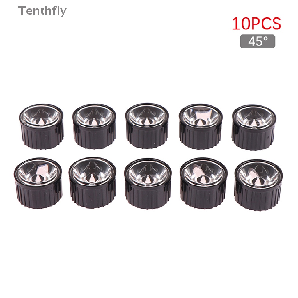 Mcehkf 10 Cái / bộ LED Giả Lumen Ống Kính Máy Bay 20MM Với 5 10 45 90 120 Độ Mới