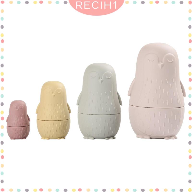 Búp Bê Matryoshka Bằng Silicone Đồ Chơi Cho Bé