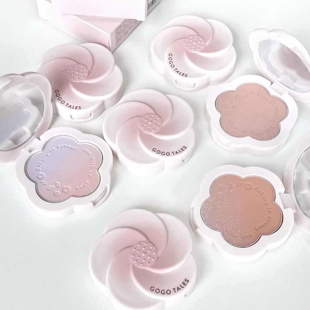 Phấn Má Hồng GOGO TALES Vitality Slightly Drunk GT376 có nhũ mịn lì lâu trôi