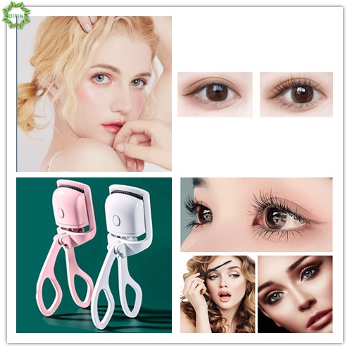 Dụng Cụ Uốn Cong Lông Mi Cầm Tay Bằng Kim Loại Có Thể Sạc Lại