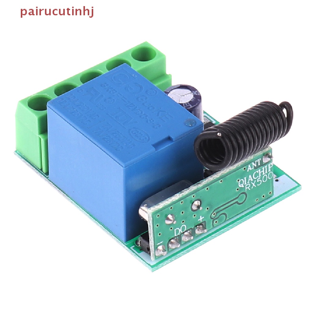 Cặp Rơ Le Điều Khiển Từ Xa Không Dây RF 1 Kênh 433MHz