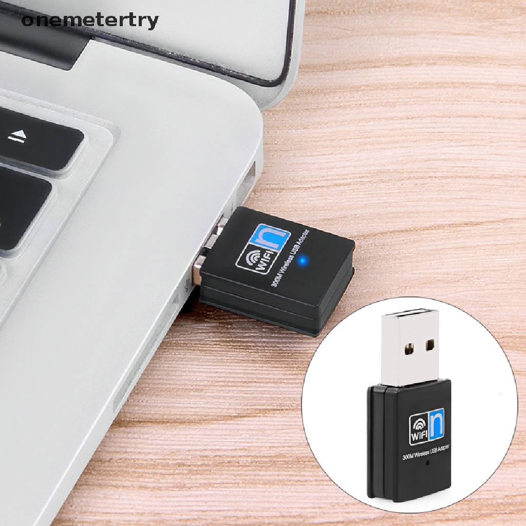 Usb Phát Wifi Không Dây 300Mbps Cho Máy Tính Để Bàn Laptop Windows 10 / 8 / 7 n