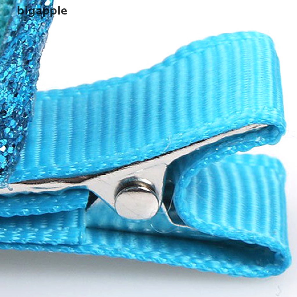 Kẹp Tóc Hình Vương Miện Mini Màu Hồng Lấp Lánh Cho Bé Gái