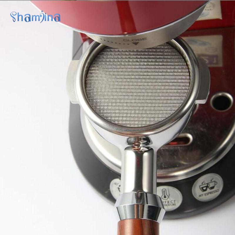 Lưới lọc cà phê SHAMJINA 51/53/58mm 1.7mm bằng thép không gỉ chống văng tách nước thứ cấp cho máy pha cà phê espresso