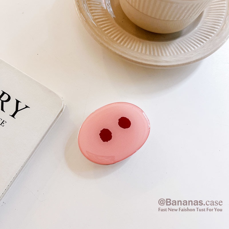 Giá Đỡ Điện Thoại Dạng Túi Khí Hình Chú Heo Hoạt Hình Có Thể Gập Lại