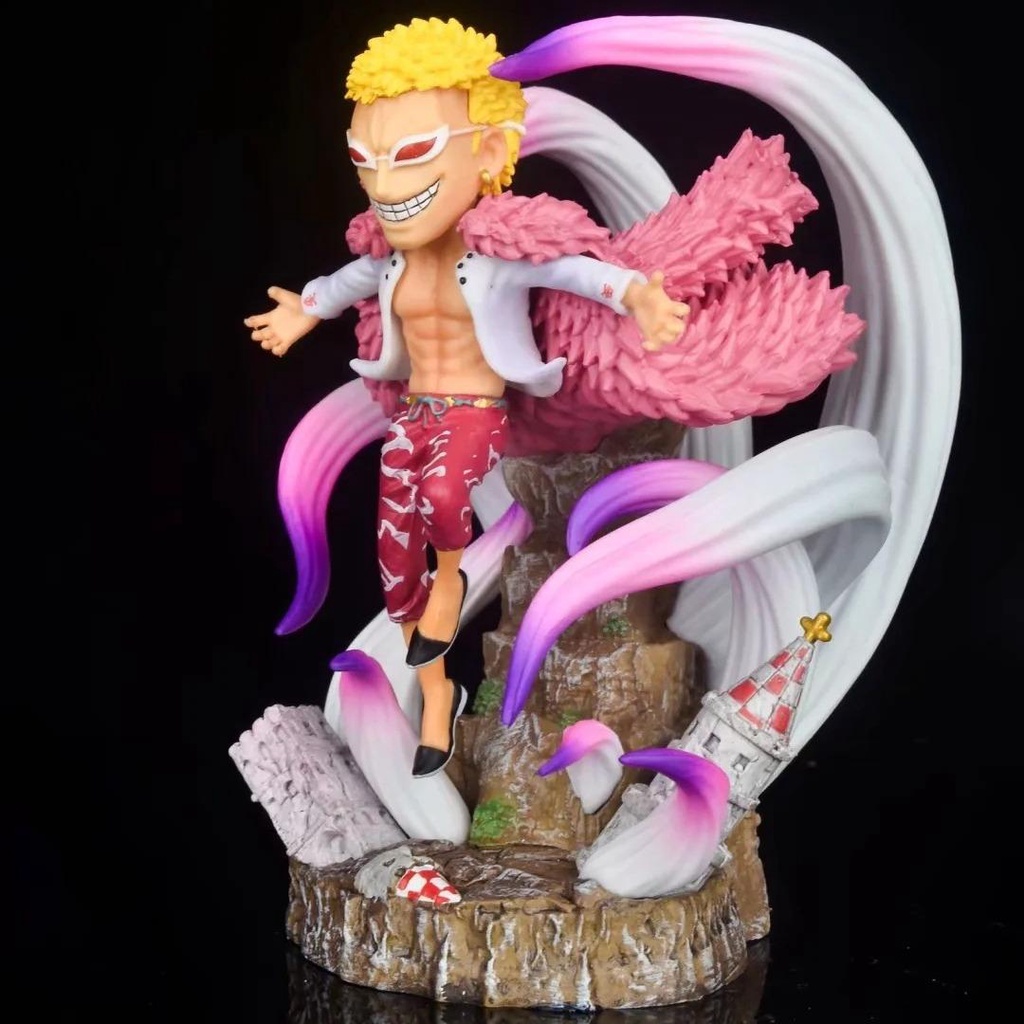 Mô hình One Piece Doflamingo Chibi cao 12 cm phiên bản mới nhất, Figure One Piece giá rẻ