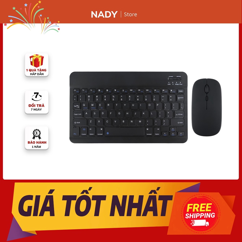 | BÀN PHÍM VÀ CHUỘT | Bluetooth mini kết nối được tất cả các thiết bị nhỏ gọn tiện lợi mang đi