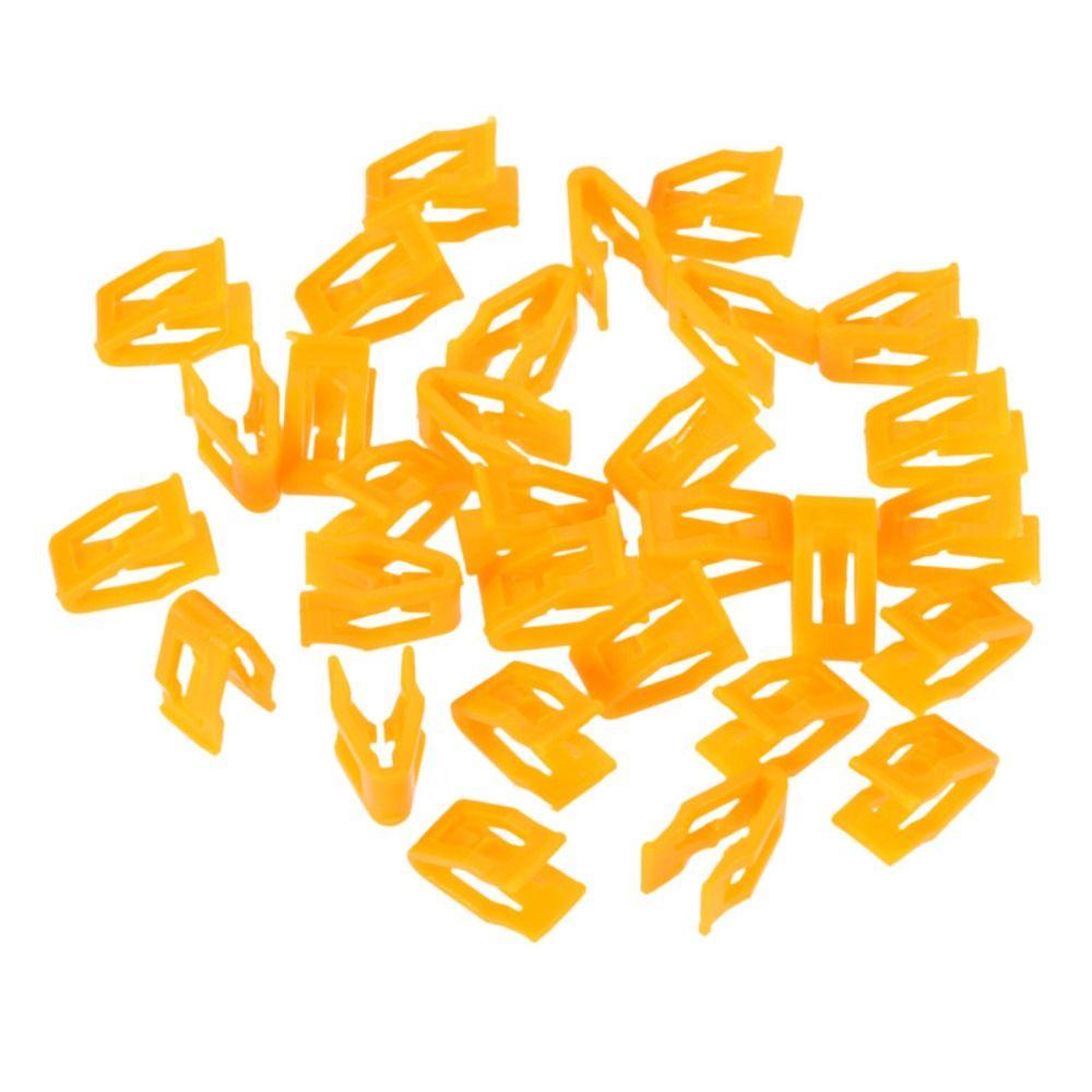 Set 50 Đinh Tán Nhựa Màu Cam Chuyên Dụng Cho Bảng Điều Khiển Xe Hơi ATMA11T65