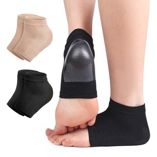 1 Đôi Vớ Gel Màu Trơn Chăm Sóc Da Chân Khô Cứng Ngăn Nứt Nẻ Dưỡng Ẩm Mùa Hè