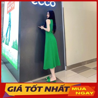 Đầm Body Chất Zíp Dáng Dài Sát Nách Hàng Quảng Châu V3075 - Yamy888