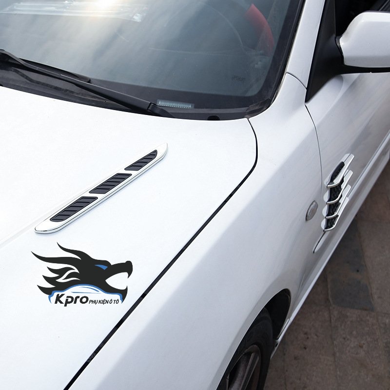 Mang cá giả, thông gió giả, hốc gió giả chống trầy ô tô, xe hơi  - Hàng Kpro chất lượng cao