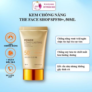 Kem Chống Nắng The Face Shop Long Lasting