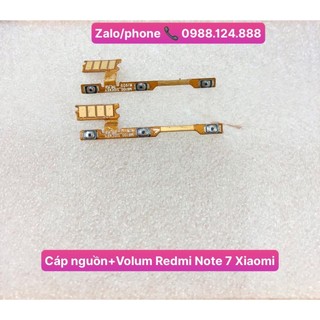 Cáp nguồn + Volum Redmi Note 7 Xiaomi