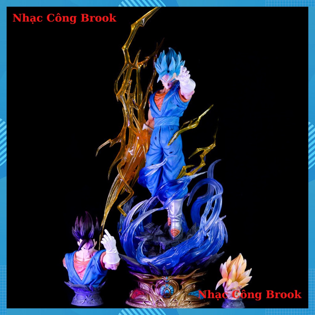 Mô hình Vegito  - mô hình dragon ball vegito cầm tia sét full box trạng thái chiến đấu trang trí phòng