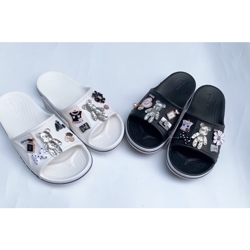STICKER / JIBITZ / CHARM GẤU NHŨ LỚN TRANG TRÍ DÉP SỤC, DÉP CROCS