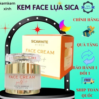 Face silk, kem face lụa sica white dưỡng da cao cấp dành cho da dầu lớn