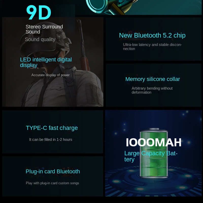 Tai Nghe Bluetooth 5.2 Không Dây TWS 2022 Có mic Cho Apple Xiaomi Samsung OPPO