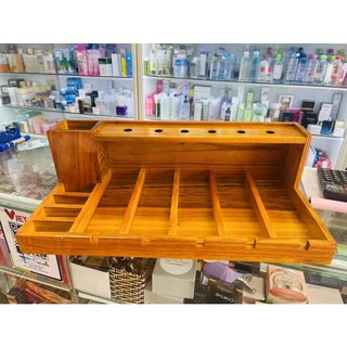 Khay gỗ đựng Tông đơ