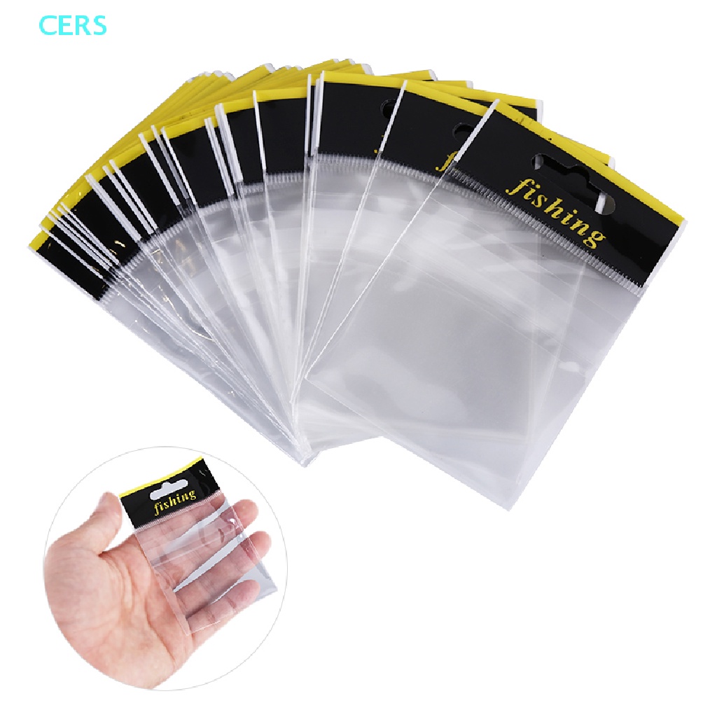 Set 100 Túi Đựng Phụ Kiện Câu Cá Chuyên Dụng