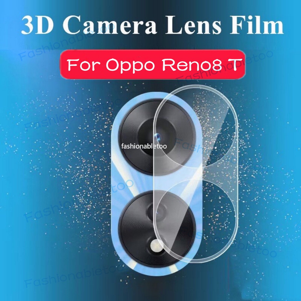 Kính Cường Lực 3D Bảo Vệ Camera Cho Oppo Reno 8 T 8t 9 pro plus 9pro + 8pro + 8Z 8Lite Reno9pro 9pro 8 pro 8pro 8t 4G 5G