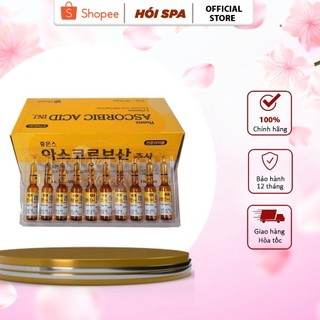 Tinh chất serum, vitaminc hàn quốc 1 vỉ 10 ống - 1 hộp 50 ống chính hãng hàn quốc.
