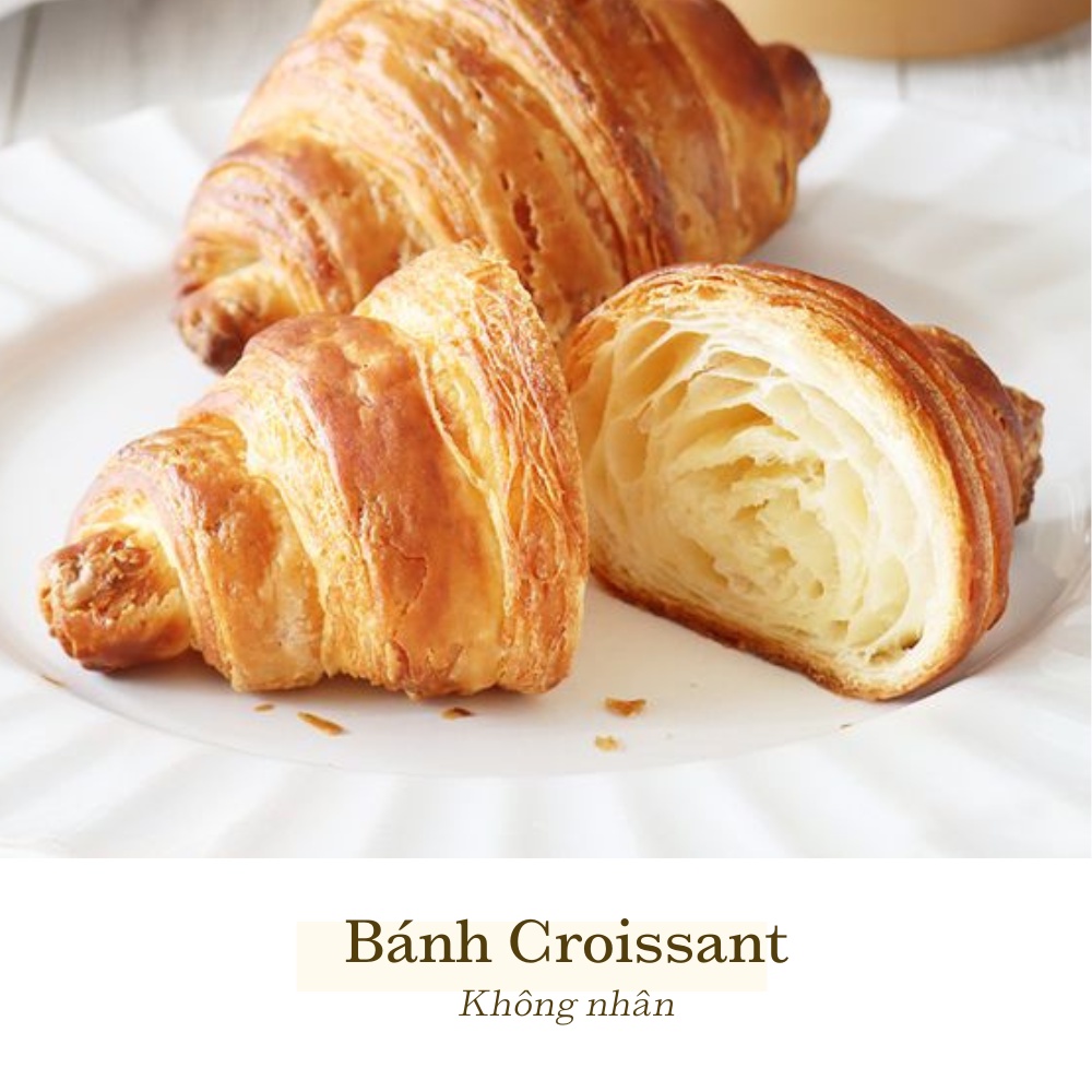 Bánh Croissant không nhân