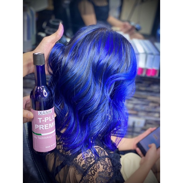 Phủ Màu Xanh Blue Tplus-Phủ Bóng Xanh Blue Xanh Đen