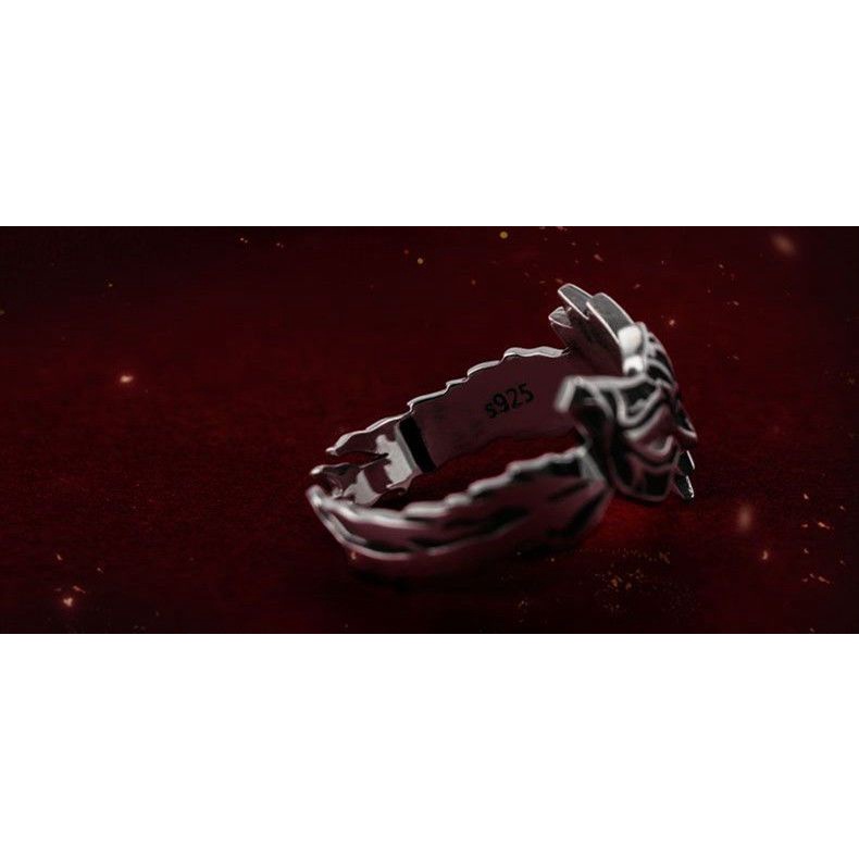 Nhẫn Bạc 925 Họa Tiết Hoạt Hình Break through the sky Thời Trang