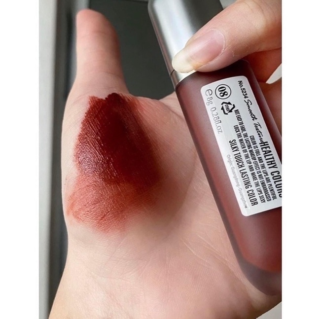 Son kem Novo 08 Ultra HD chính hãng siêu mềm mịn môi không khô môi