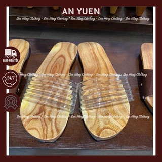 Guốc mộc truyền thống đế cao 2cm siêu nhẹ - guốc gỗ nữ đi lễ chùa, mang việt phục duyên dáng