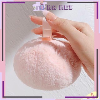 Bông phấn trang điểm bắt sáng mack andy make up ball cao cấp