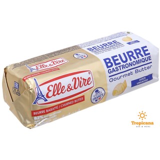 Bơ cuộn lạt Elle&Vire 82% béo - Thỏi 250gr