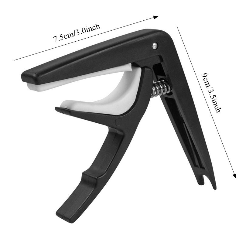 Capo BằNg NhựA 2 MàU Cho ĐàN Guitar ĐiệN / Ukulele