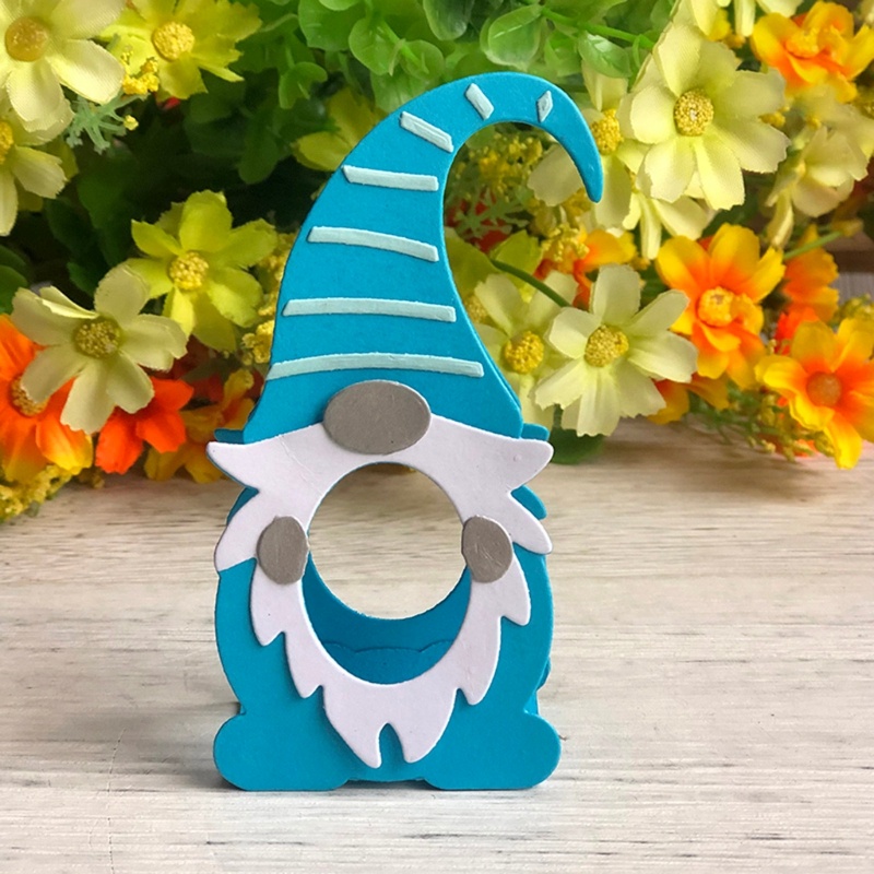 Khuôn Cắt Giấy Kim Loại Khu Vực Gnome Thẻ