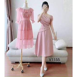 Đầm xếp ly siêu xinh mặc đi chơi, dự tiệc đêu đẹp