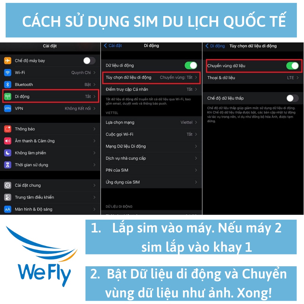 Sim du lịch Đài Loan tốc độ cao 4G không giới hạn dung lượng