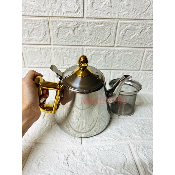 Bình pha trà inoc có đồ lọc