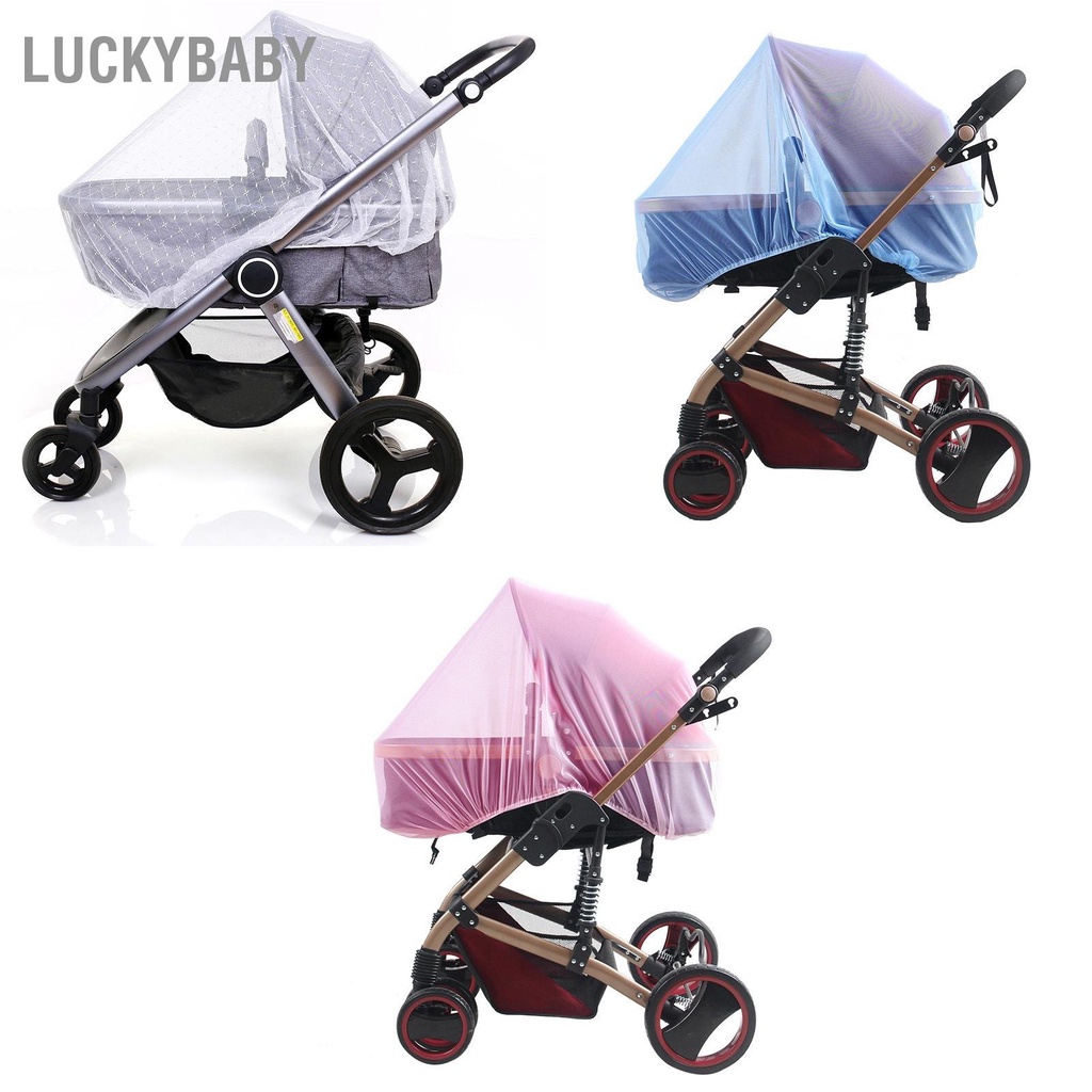 Màn che xe đẩy chống muỗi, côn trùng cho bé - Chống Bọ Đa Năng Mềm Mại Thoải Mái Thoáng Khí - LUCKYBABY