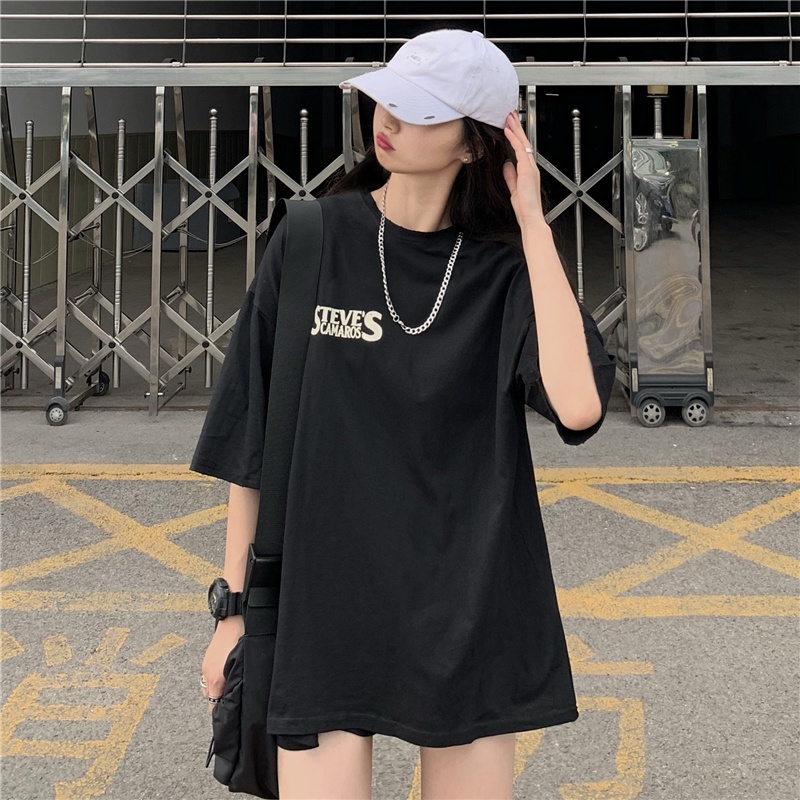 Áo Thun Nữ Ngắn Tay In Chữ Mới