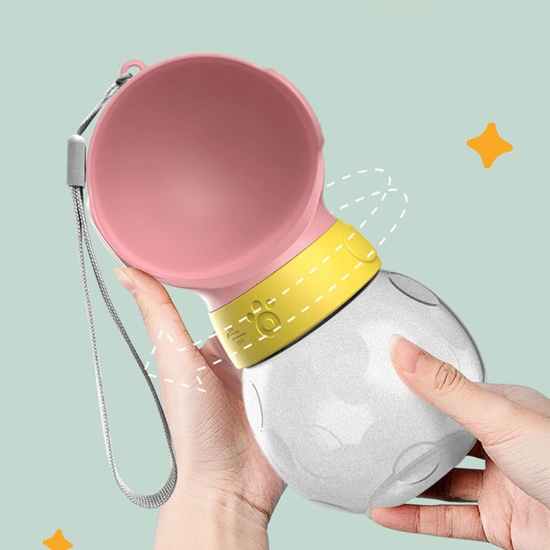 Dụng Cụ Cho Thú Cưng Uống Nước Mang Đi Du Lịch Tiện Dụng