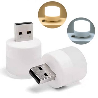 1 Máy Tính Di Động USB Đèn Ngủ mini Đèn Tròn Nhỏ Máy Tính Điện Ngân Hàng Điện laptop Giáng Sinh